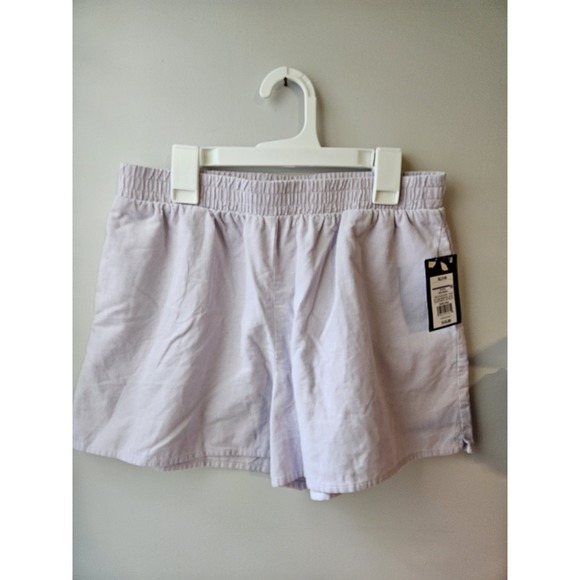 Art Class Girls' Lavender Cotton Shorts XL (14) Pull-On Elastic Waist - Picture 1 of 5
